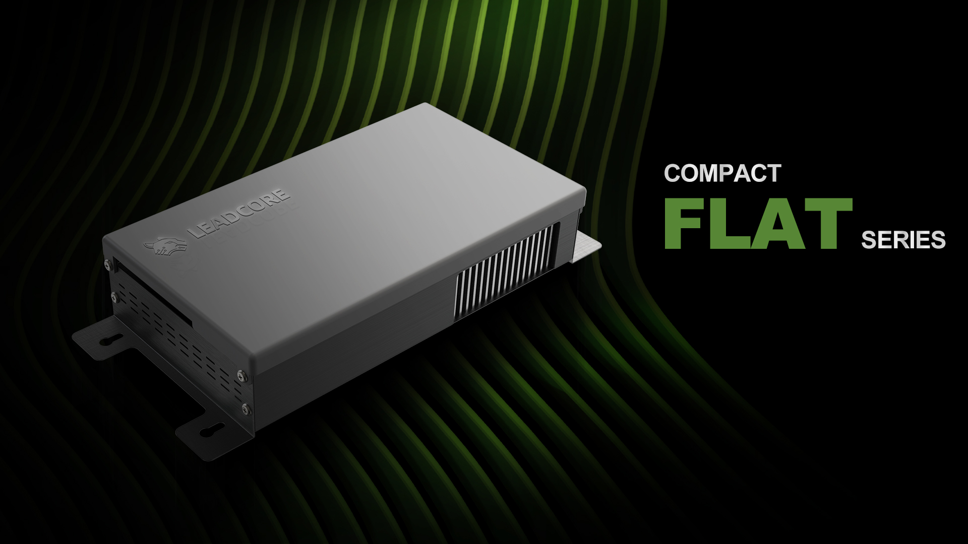 The induction generators of compact flat series are suitable for kitchen equipment with small internal space.