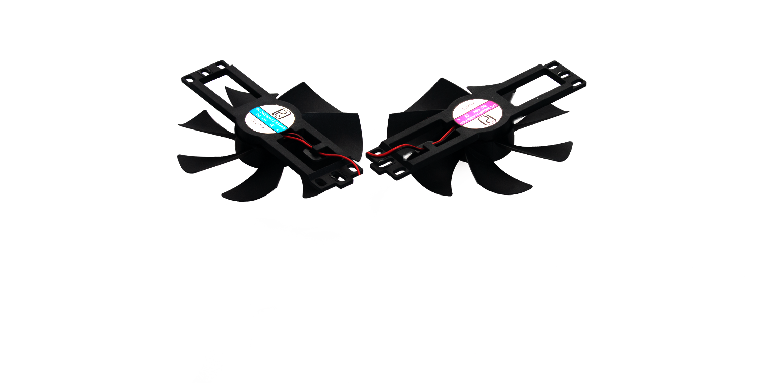 A cooling fan that dissipates heat from the induction module of half bridge countertop series.